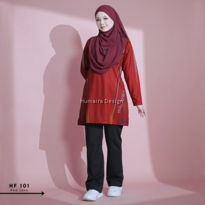 T shirt Jersey Humaira Malaysia Series II (Muslimah)
