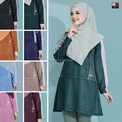 [DEFECT-RI-15] | T shirt Jersey Humaira Aurora (Xtra Size)